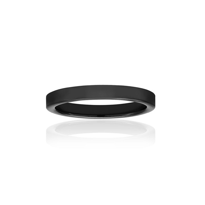 CORTE CERAMIC ring (keramik) i gruppen Ringar hos SCANDINAVIAN JEWELRY DESIGN (SJ-R10762-CERBL)