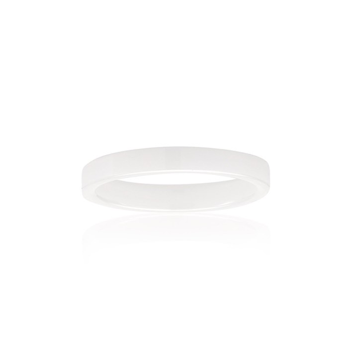 CORTE CERAMIC ring (keramik) i gruppen Ringar hos SCANDINAVIAN JEWELRY DESIGN (SJ-R10762-CERWH)