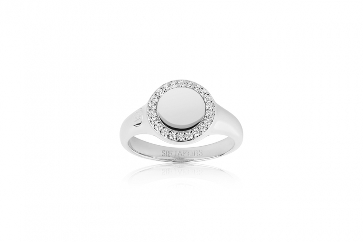 FOLLINA PICCOLO ring vita Zirkoner (silver)