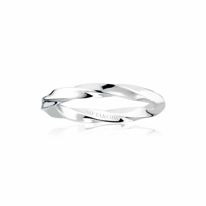 FERRARA PICCOLO PIANURA ring (silver) i gruppen Ringar / Silverringar hos SCANDINAVIAN JEWELRY DESIGN (SJ-R12107-SS)