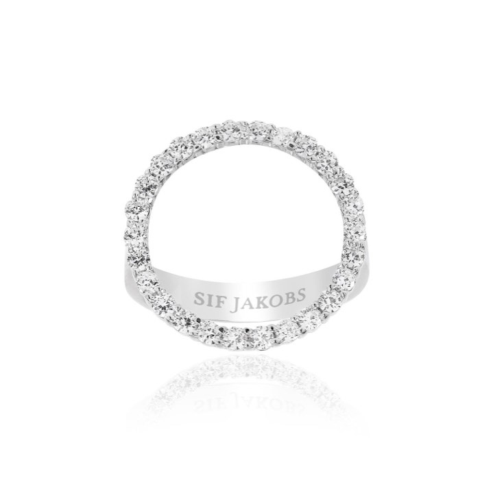 BIELLA GRANDE ring vita Zirkoner (silver)