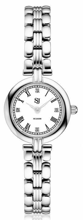 ISABELLA WATCH SILVER i gruppen Accessoarer / Klockor hos SCANDINAVIAN JEWELRY DESIGN (SJ-W2736)