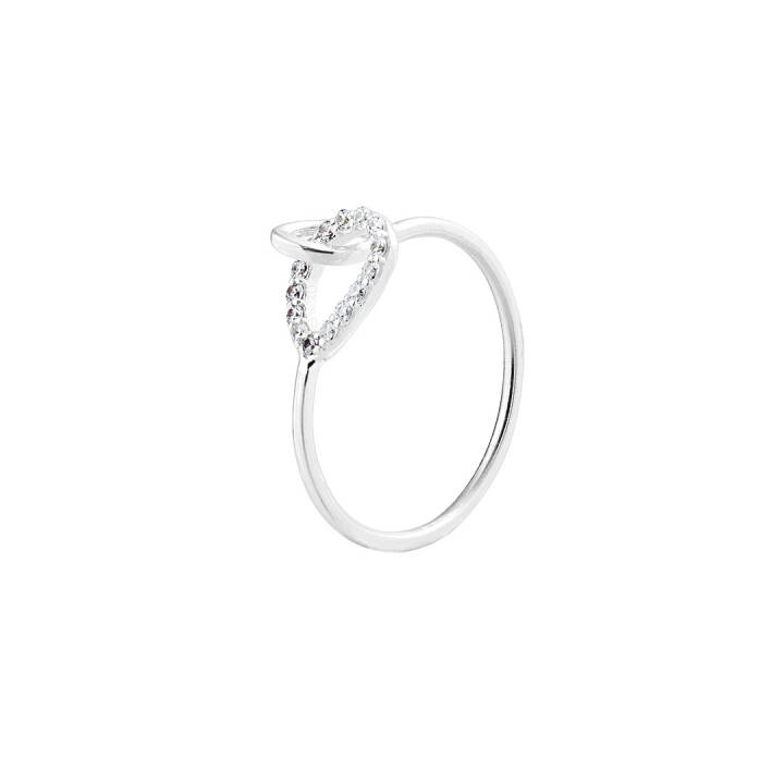 DRAKENBERG SJÖLIN Together drop ring diamonds silver