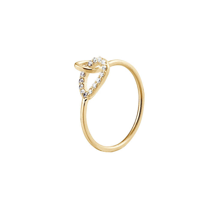 DRAKENBERG SJÖLIN Together drop ring diamonds 18,5 gold