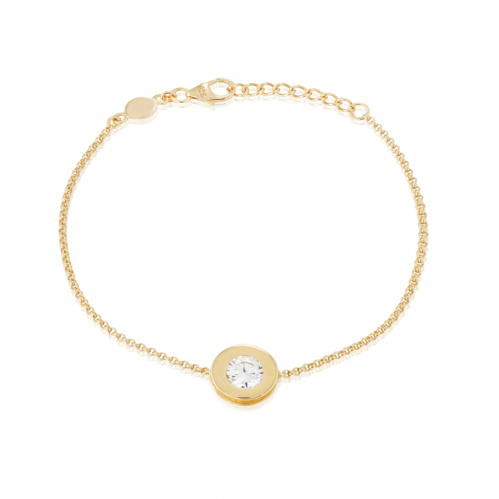 Älskad Armband Guld i gruppen Armband / Guldarmband hos SCANDINAVIAN JEWELRY DESIGN (gp26)