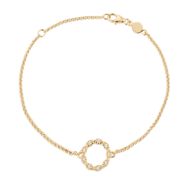 Safe and Sound Armband Guld i gruppen Armband / Guldarmband hos SCANDINAVIAN JEWELRY DESIGN (gp34)