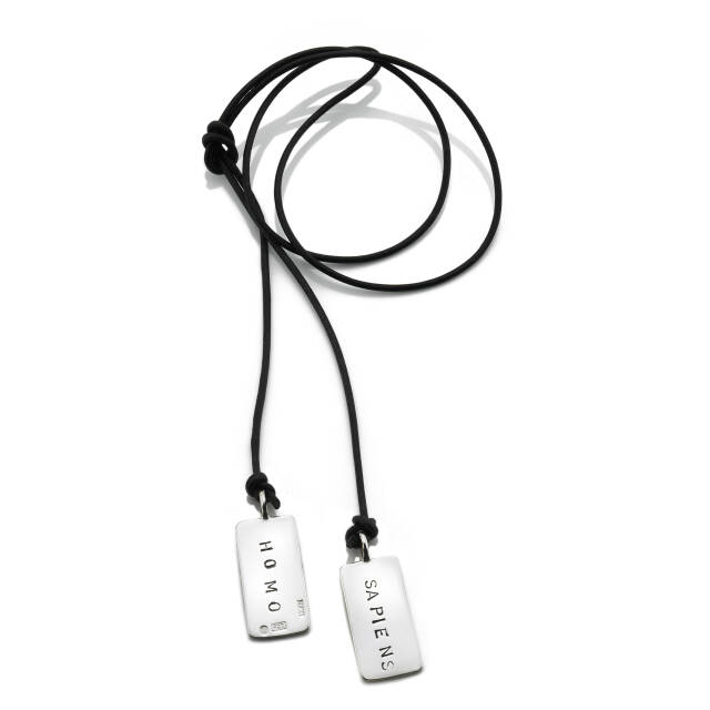 Homo Sapiens Halsband Silver