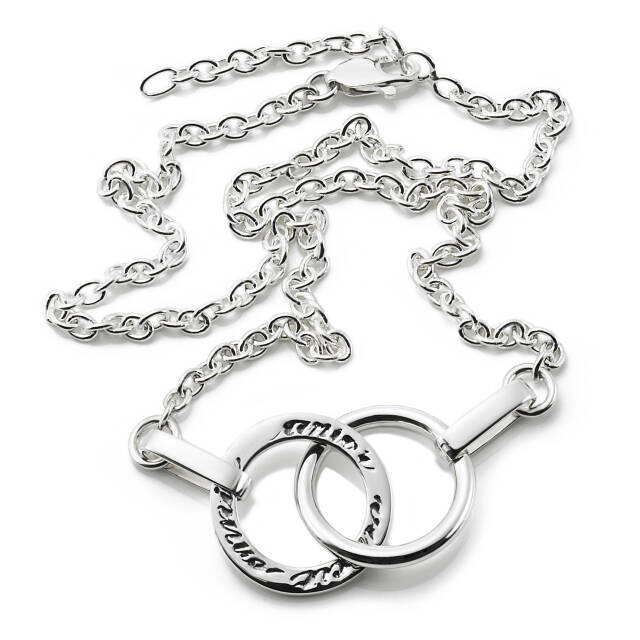 Twosome Halsband Silver