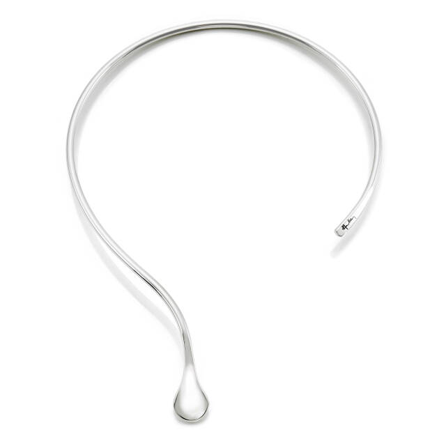 Soft Tear Halsband Silver