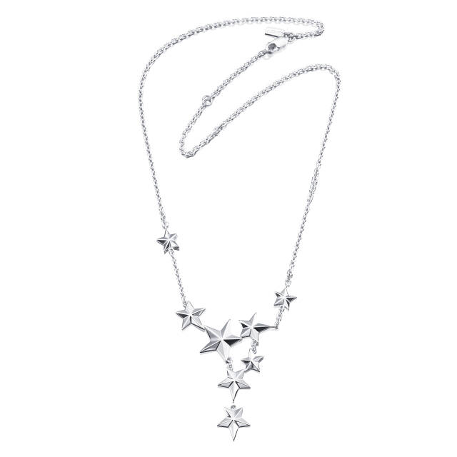 Catch A Falling Star Halsband Silver