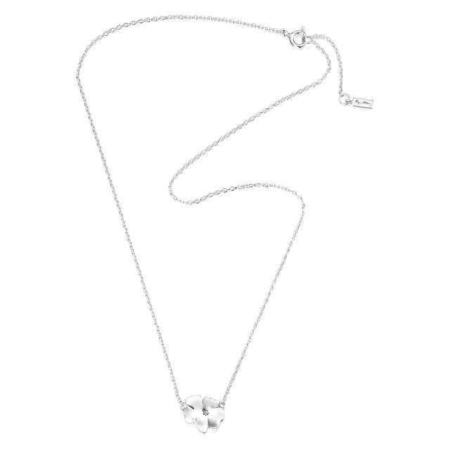 Violet Halsband Silver