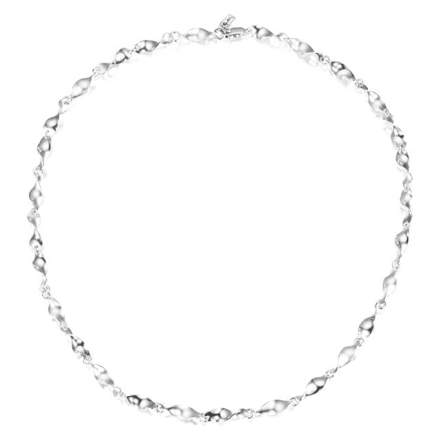 Blades Collier Halsband Silver 42-45 cm