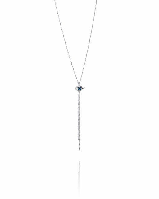 I Only Have Eyes For You Halsband Silver