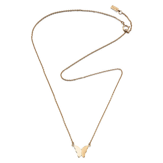 Little Miss Butterfly Halsband Guld