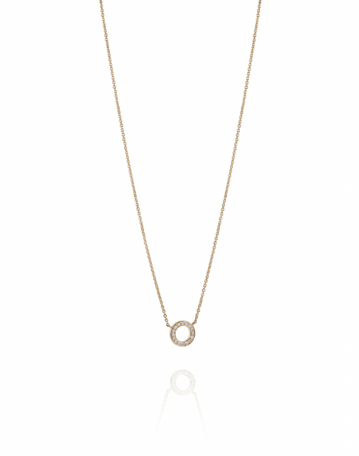Circle Of Love Halsband Guld 42-45 cm