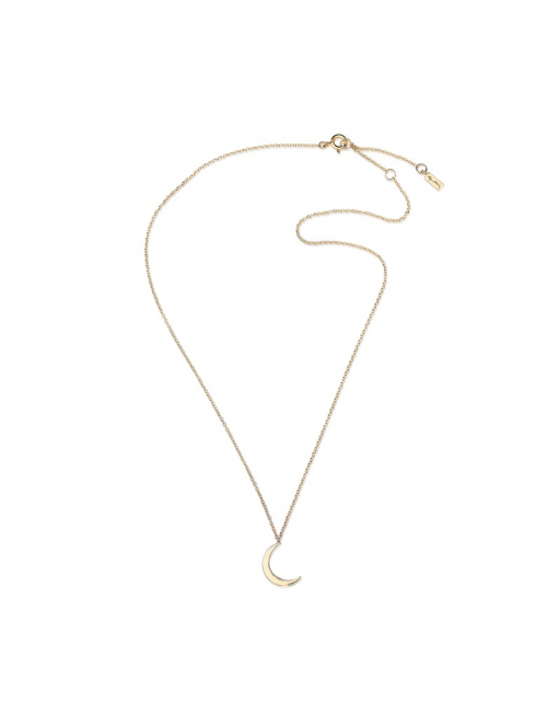 Pencez Moon Halsband Guld 40-45 cm