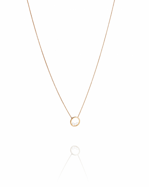 Little roller coaster Halsband Guld