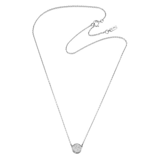 Love Bowl Mini & Stars Halsband Vitguld 42-45 cm