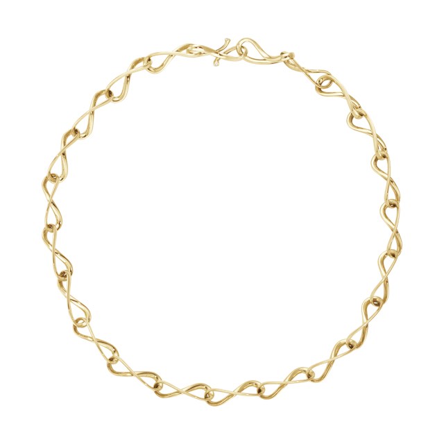 INFINITY Halsband Guld Diamant 0.03 ct