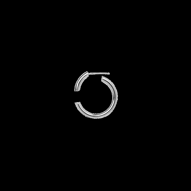 Disrupted 22 Hoop Silver (One)