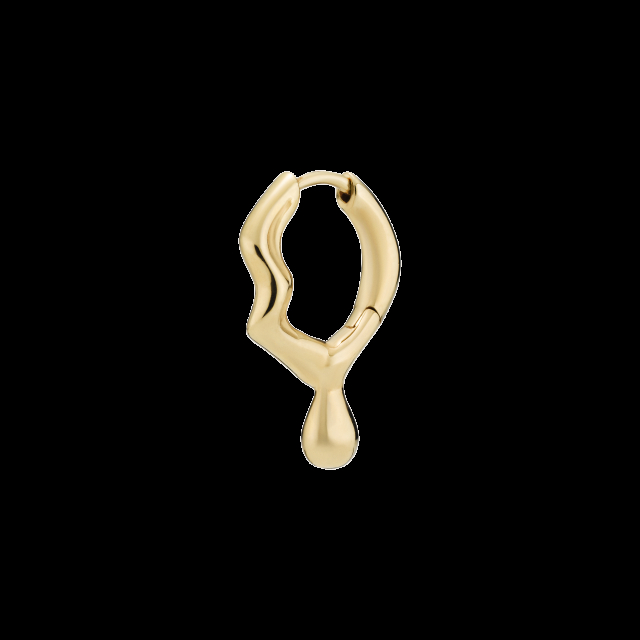 Mira Huggie Goldplated Silver (One)
