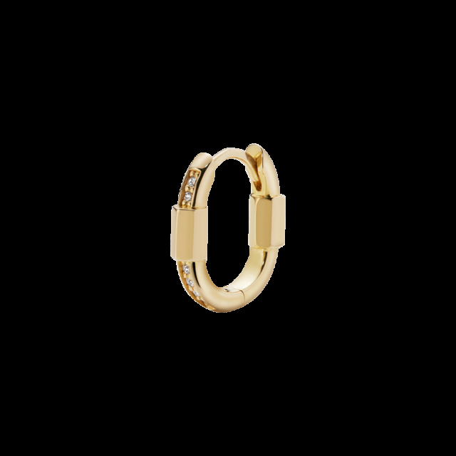 Palads Royal Earring Goldplated Silver