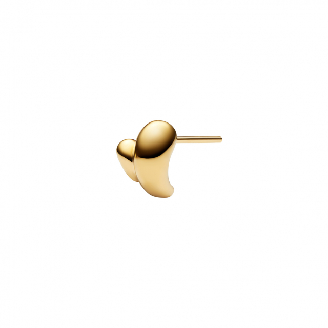 Sagene Trail Stud Goldplated Silver höger (1st)