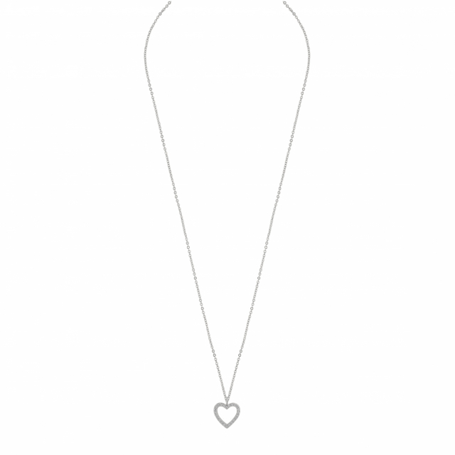 Valentina pendant Halsband 42 Silver