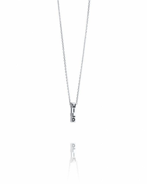 Wild At Heart Pendant/Halsband Silver