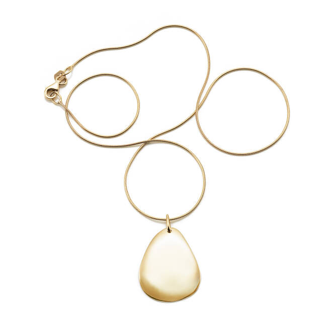 Little Rose Petal Hängsmycke Guld