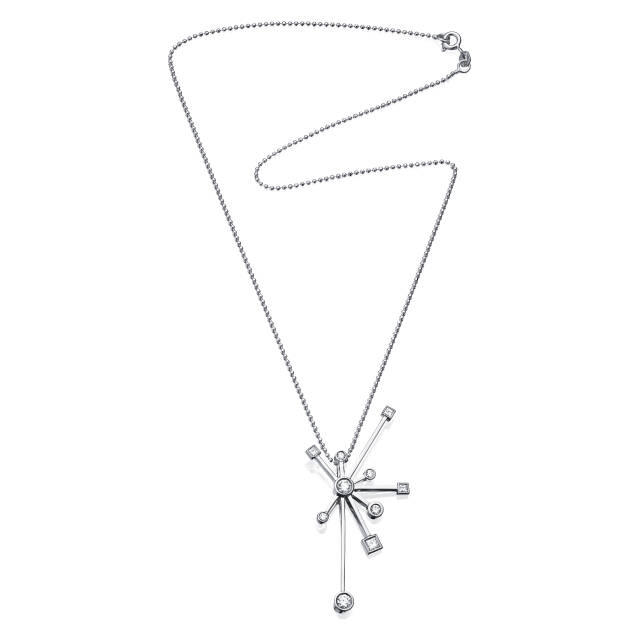 Kaboom & Stars Hängsmycke Vitguld