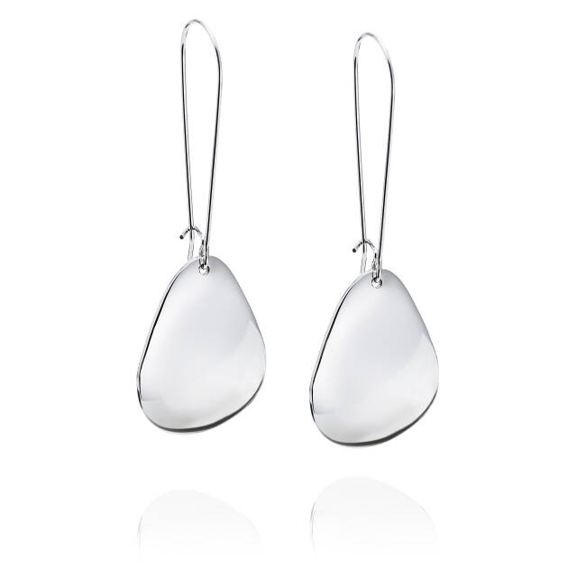 Little Rose Petal Örhänge Silver