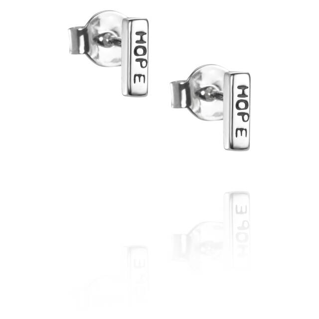 Mini Me Hope Örhänge Silver