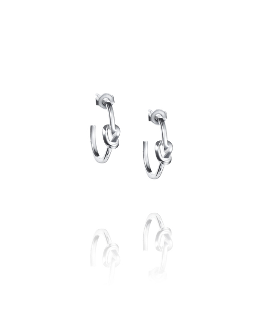 Love Knot Hoops