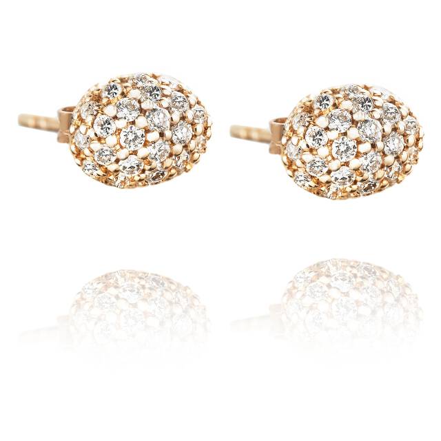 Love Bead - Diamonds Örhänge Guld