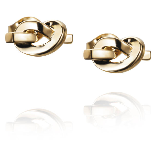 Love Knot Örhänge Guld
