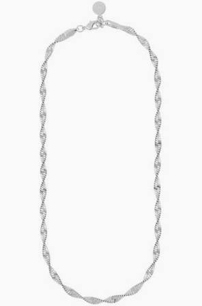Lisbon big halsband silver