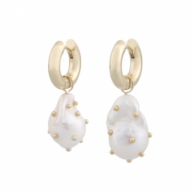 Arizona ring pendant ear gold white