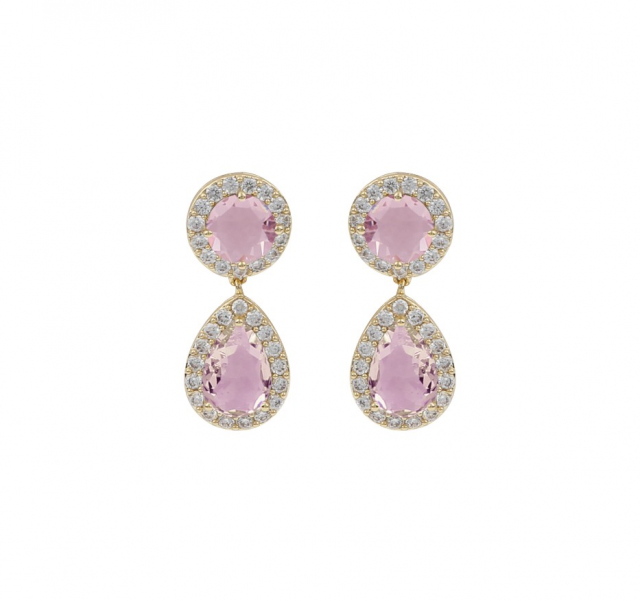 Louisiana short Örhänge Guld