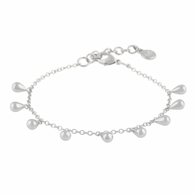 Gina charm brace Silver