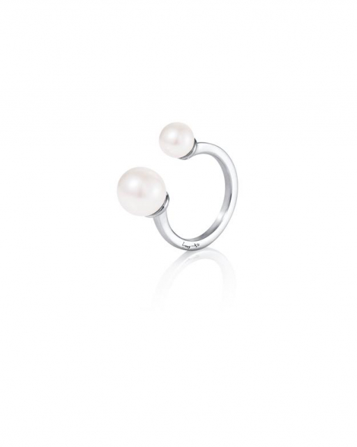 Drip Drop Ring Silver