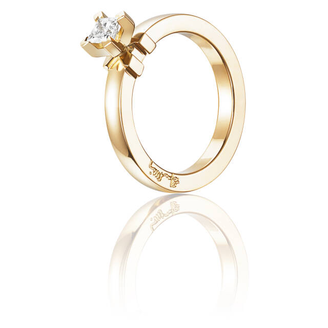 Dolce Vita Princess 0.30 ct diamant Ring Guld