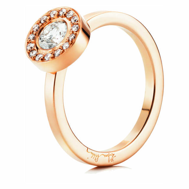 Wedding & Stars 0.40 ct diamant Ring Guld