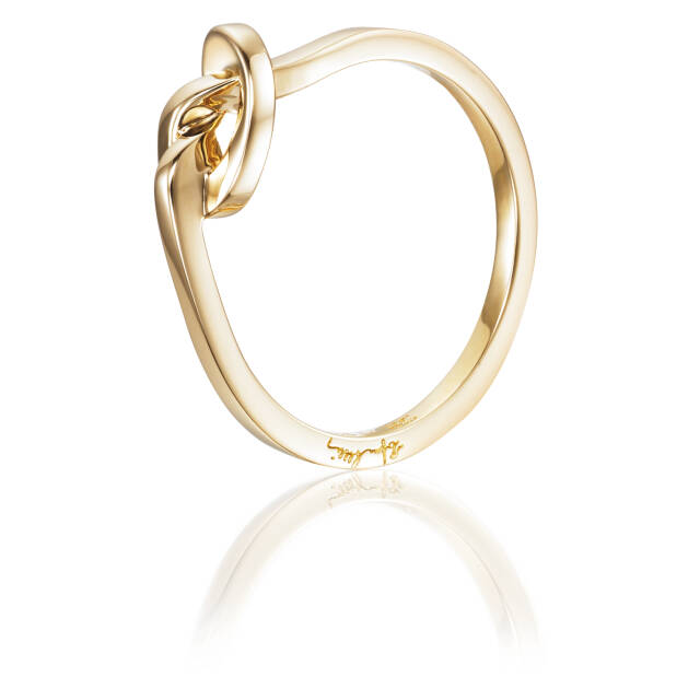 Love Knot Ring Guld
