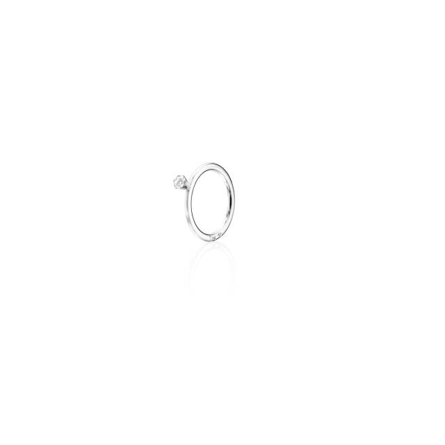 High On Love 0.19 ct diamant Ring Vitguld