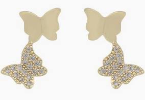 Vega short ear Gold clear