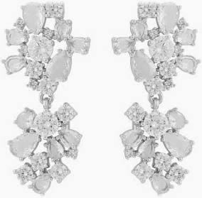 River pendant Örhänge Silver