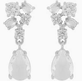 River small pendant Örhängen Silver