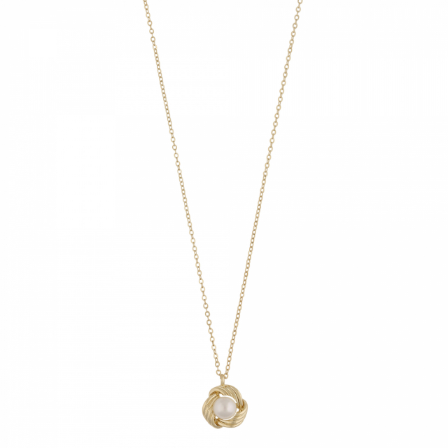 Soap pearl knot pendant neck 45