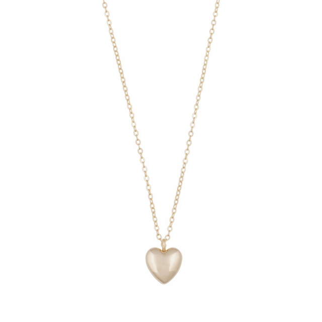 Lovely heart pendant Halsband Guld